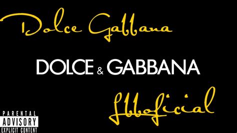 Dolce gabbana (lyrics) 